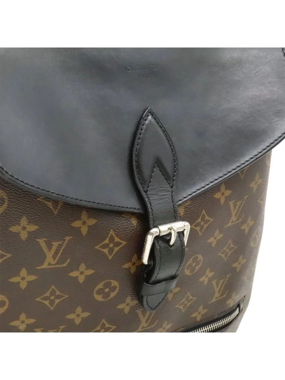 Louis Vuitton Monogram Macassar Parc Backpack Shoulder Bag